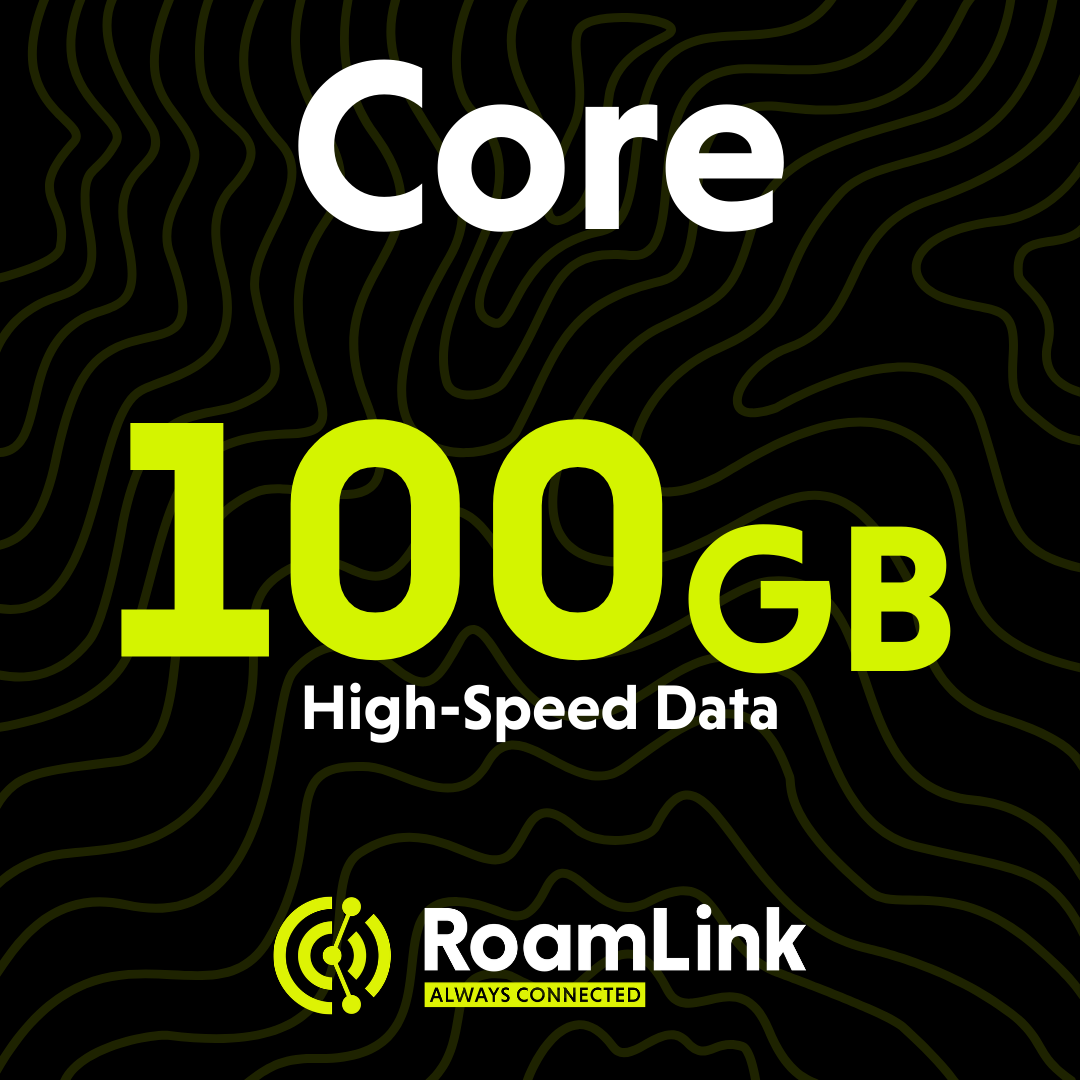 RoamLink Core - 100GB/mo Multi-Carrier Data Plan